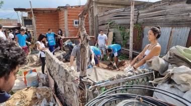 Otermín y Vilar participaron de la jornada solidaria “Kirchner es Pueblo” en el barrio Tongui
