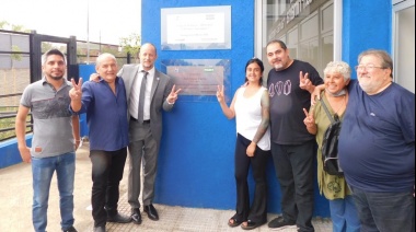 Insaurralde inauguró la escuela “Malvinas Argentinas” construida por el Municipio y el STMLZ