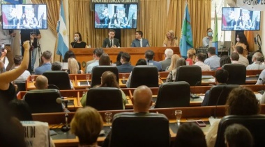 Con una defensa de la gestión y anuncios, Mantegazza encabezó la apertura de sesiones