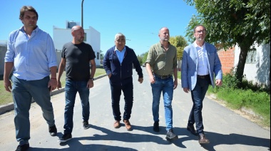 Insaurralde visitó San Pedro y Baradero junto a Nardini