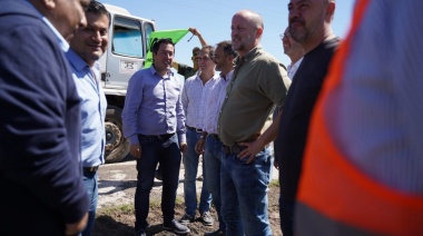 Insaurralde visitó San Pedro y Baradero junto a Nardini