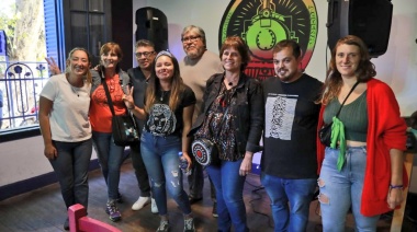Lesci y el Chino Navarro participaron de la apertura del centro “Estación Lucena”