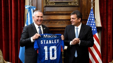 Massa recibió al embajador de Estados Unidos