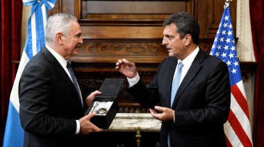 Massa recibió al embajador de Estados Unidos