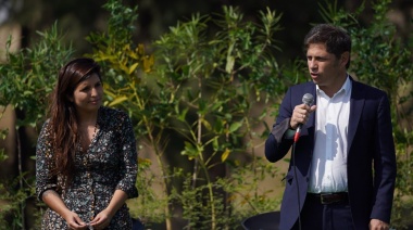 Kicillof y Vilar presentaron el plan de gestión del Ministerio de Ambiente junto a Máximo, Insaurralde y Cabandié