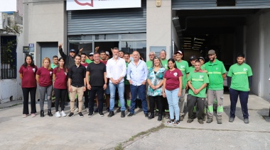 Grindetti encabezó la apertura de la delegación municipal de Villa Obrera