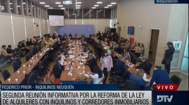 Diputados continúa con el debate de la Ley de Alquileres