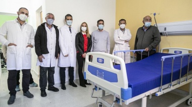 Fabiani participó de la inauguración de la nueva unidad médica en el Cottolengo Don Orione