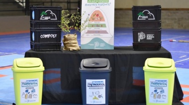 Vilar y Lesci presentaron el Programa Provincial de Compostaje en Lomas de Zamora