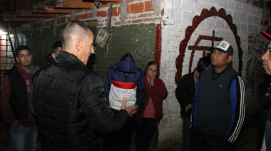 Galdurralde visitó el barrio La Maquinita y dialogó con vecinos