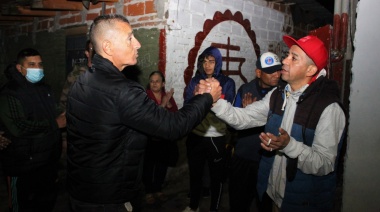 Galdurralde visitó el barrio La Maquinita y dialogó con vecinos