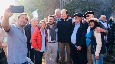 Bugallo: “La manifestación fue positiva, el Estado se lleva el 70% de la producción bruta”