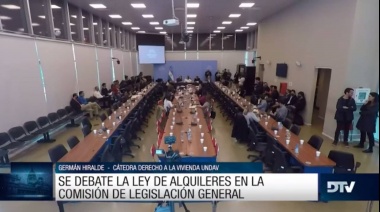Se realizó la cuarta reunión informativa sobre la Ley de Alquileres en Diputados