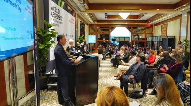Gray participó del encuentro “Día de los Gobiernos Locales y Regionales” en Nueva York