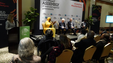 Gray participó del encuentro “Día de los Gobiernos Locales y Regionales” en Nueva York