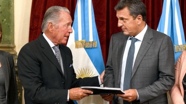Massa recibió a la UIA para trabajar en la agenda parlamentaria de la industria