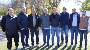 Grindetti visitó Saladillo en una nueva recorrida por el interior bonaerense