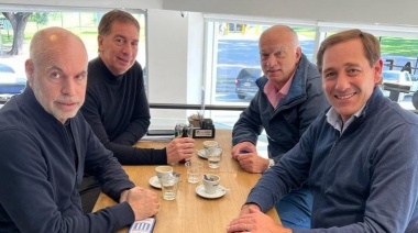 Grindetti y Garro se reunieron con Rodríguez Larreta y Santilli