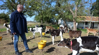 Insaurralde recorrió Ranchos: “Nuestro compromiso es estar al lado del que invierte y genera empleo”