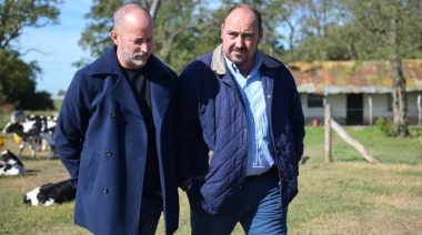 Insaurralde recorrió Ranchos: “Nuestro compromiso es estar al lado del que invierte y genera empleo”