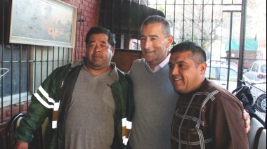 Galdurralde dialogó con vecinos en el barrio Eva Perón de Villa Caraza