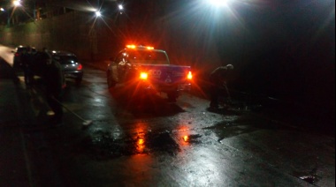 Cuatro heridos por un accidente de tránsito en el paso bajo nivel de Temperley