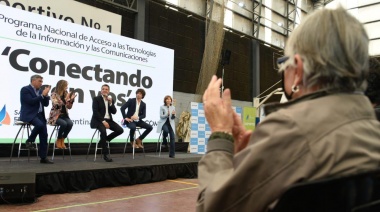 “Con conectividad, estamos generando igualdad de oportunidades", recalcó Massa