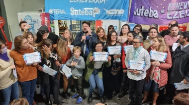 Asumieron un nuevo mandato las autoridades de la seccional SUTEBA Echeverría-Ezeiza