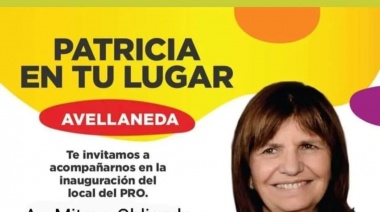 Denuncian ataque a un local que Patricia Bullrich inaugurará en Avellaneda