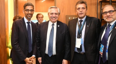 Con eje en las inversiones para Argentina, Massa afirmó: "Tenemos una enorme oportunidad"