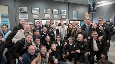 Insaurralde encabezó la reinauguración de la sede de Veteranos de Malvinas de Lomas