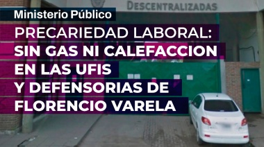 Como en escuelas, afirman que hay problemas en el servicio de gas en hospitales y tribunales bonaerenses