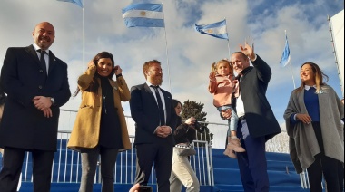 Insaurralde tomó juramento a la Bandera a más de 12 mil alumnos y alumnas de Lomas