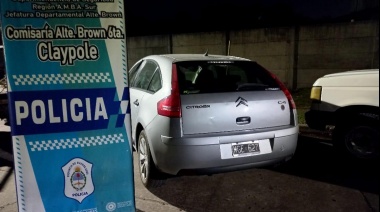Detuvieron a dos jóvenes que serían los autores de un robo a mano armada en Brown