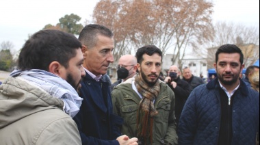 Galdurralde visitó el operativo “El Estado en tu barrio” en Chingolo