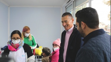 Galdurralde visitó el operativo “El Estado en tu barrio” en Chingolo