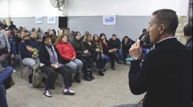Galdurralde encabezó un plenario de la Corriente de Agrupaciones 17 de Octubre