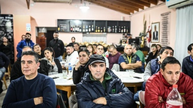 Ledesma encabezó una reunión con representantes gremiales de la Zona Oeste