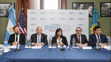 El embajador de Estados Unidos visitó el Senado bonaerense