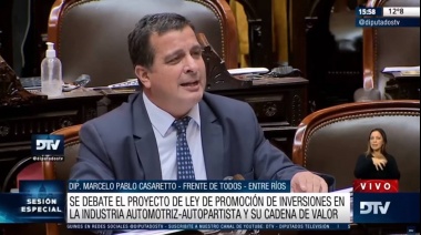 Diputados aprobó promoción de las inversiones en la industria automotriz y de la bio y nanotecnología