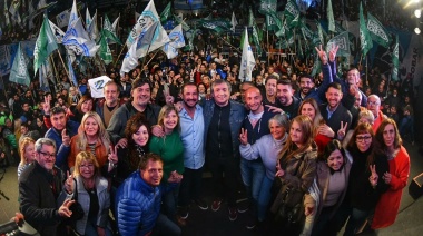 Máximo Kirchner encabezó un acto en Escobar y arremetió contra Guzmán