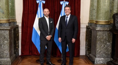 Mascherano fue distinguido con la mención “Juan Bautista Alberdi” en Diputados