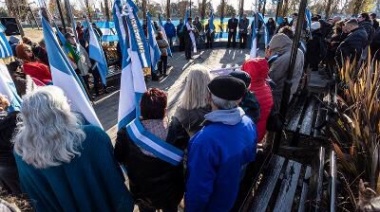 Cascallares y Fabiani encabezaron un acto por el aniversario de la localidad de Rafael Calzada