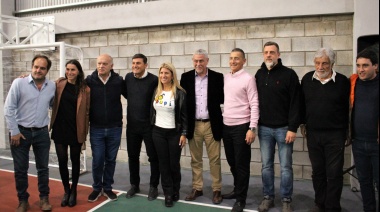 Galdurralde asistió a la inauguración del polideportivo de la Fundación Pupi