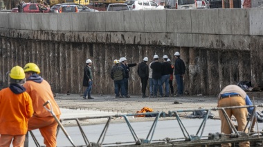Estudiantes de ingeniería franceses recorrieron obras en Almirante Brown