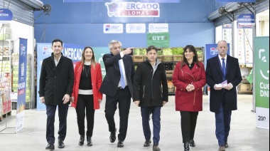 Fernández inauguró el “Mercado Lomas” y pidió “adecuar los precios a los ingresos de la gente”