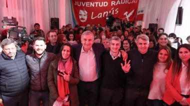 Morales visitó Lanús y aseguró que “el Frente de Todos ha convertido al gobierno nacional en un gobierno anárquico”