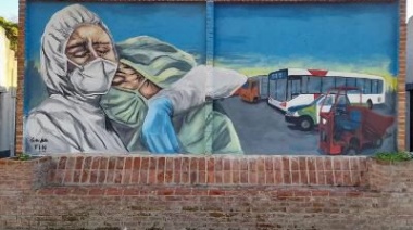 Almirante Brown se posiciona como la capital de los murales en el AMBA