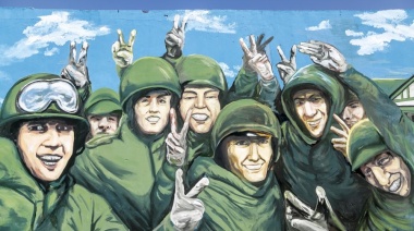Almirante Brown se posiciona como la capital de los murales en el AMBA