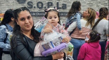 El gremio de panaderos de Gabriel Ruiz celebró el Día del Niño
